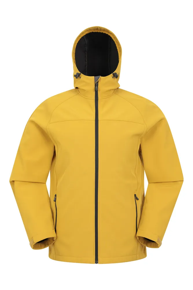 Exodus Mens Water-Resistant Softshell Jacket