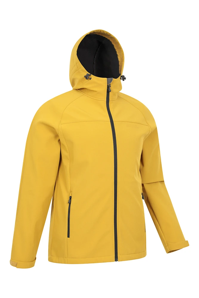 Exodus Mens Water-Resistant Softshell Jacket