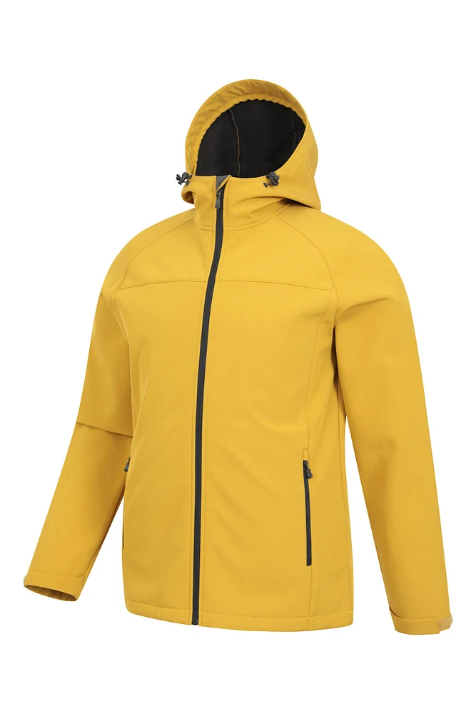 Exodus Mens Water-Resistant Softshell Jacket