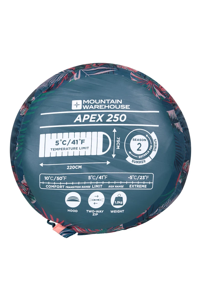 Apex 10°C 250 Square Sleeping Bag