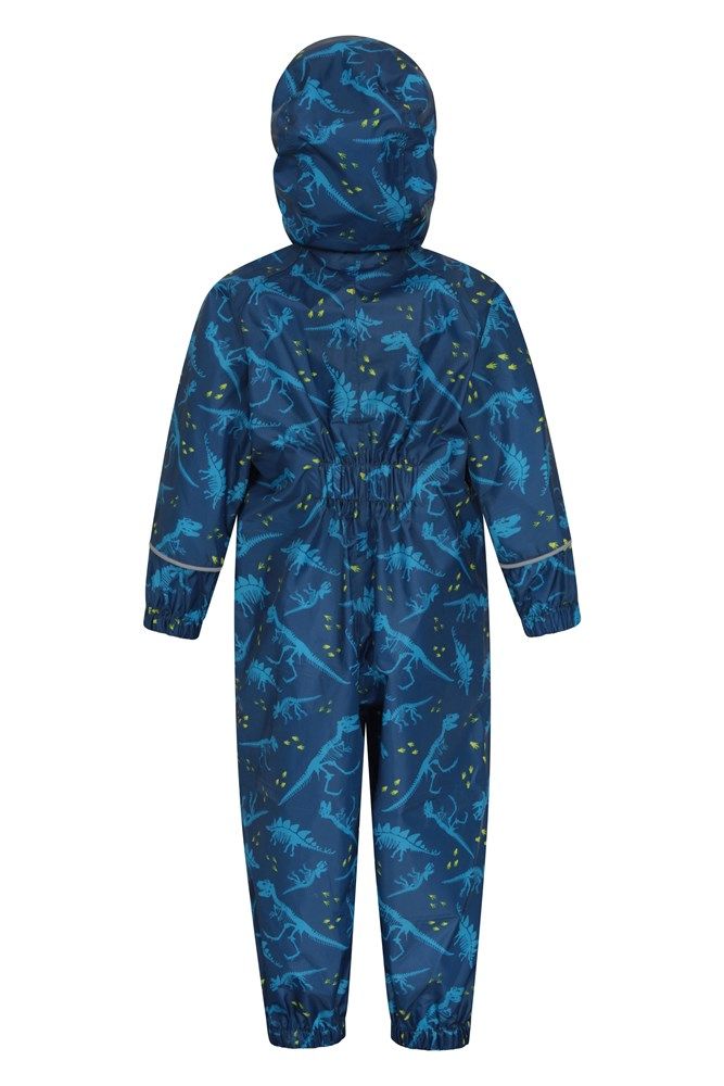 Puddle Kids Printed Waterproof Rain Suit