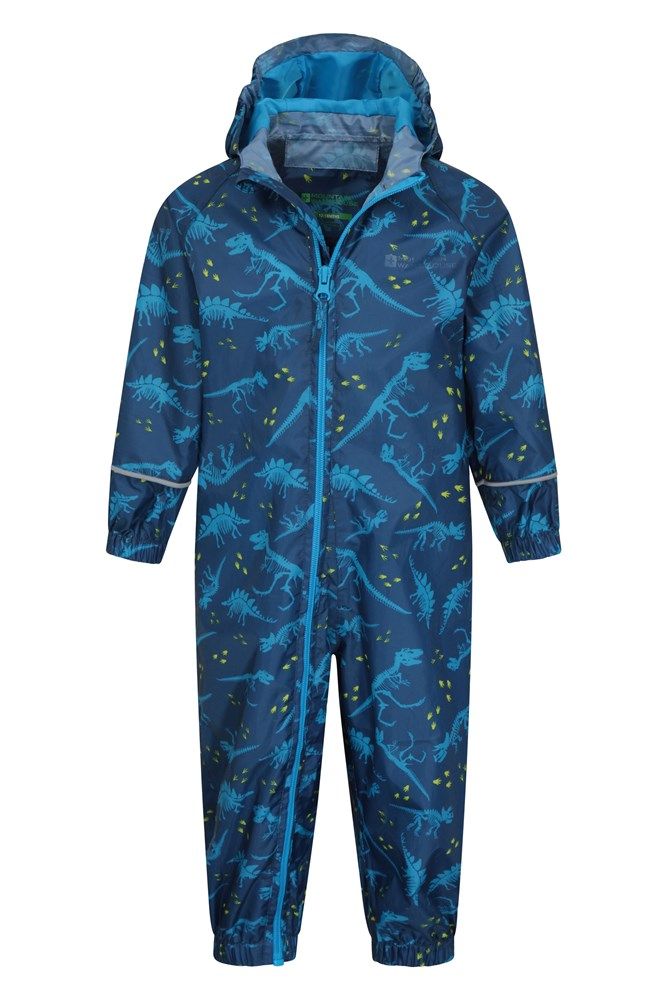 Puddle Kids Printed Waterproof Rain Suit