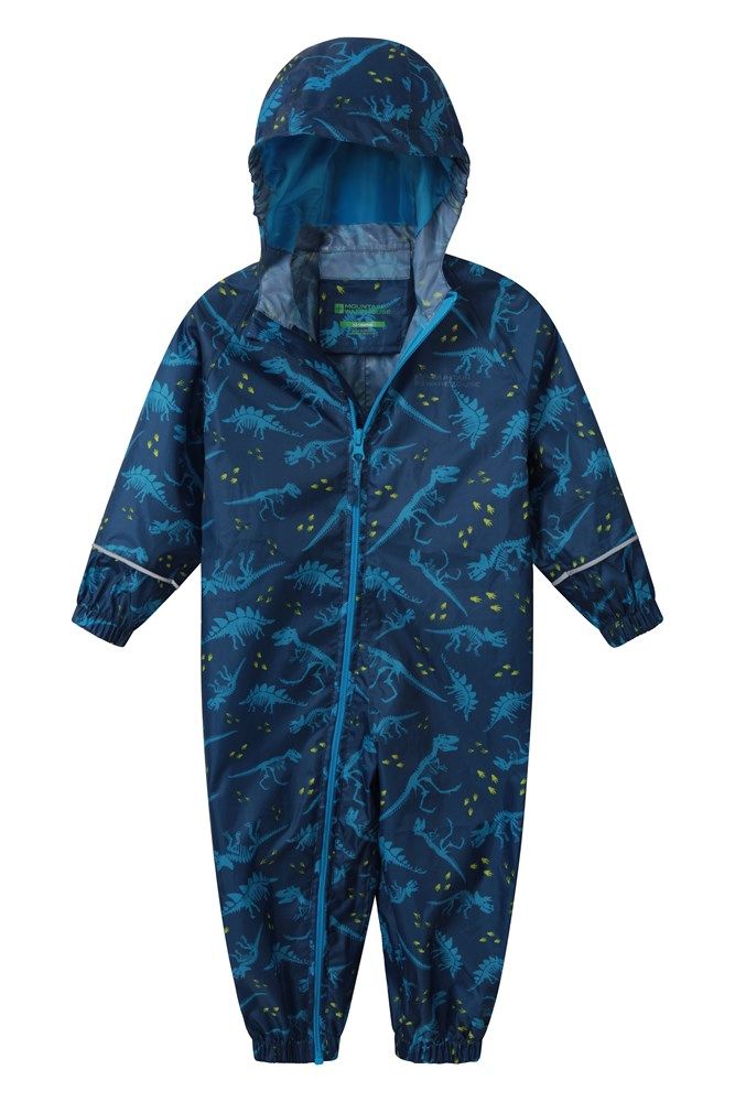 Puddle Kids Printed Waterproof Rain Suit