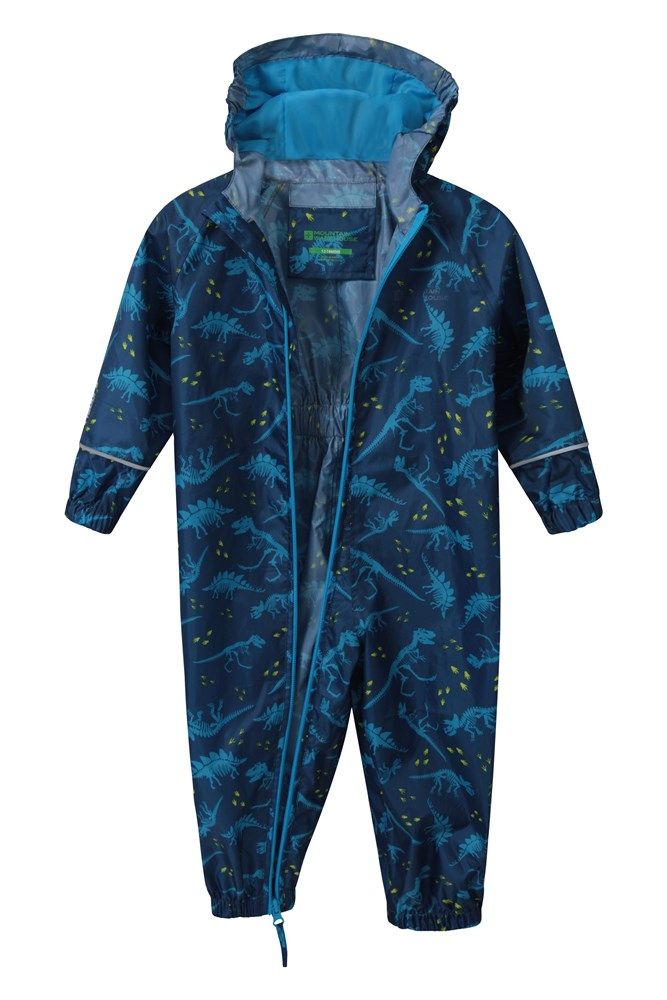 Puddle Kids Printed Waterproof Rain Suit