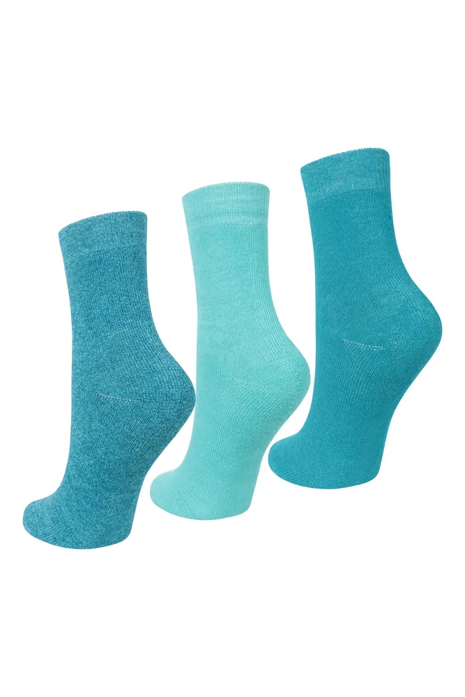 Outdoor Kids Mid-Calf Hiking Socks 3-Pack