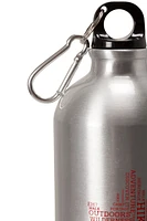 35 oz. Printed Metallic Bottle With Karabiner