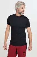 Talus Mens Short Sleeved Round Neck Top