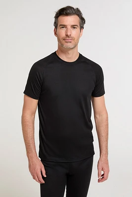 Talus Mens Short Sleeved Round Neck Top