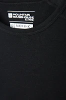 Merino Mens Long Sleeved Round Neck Top