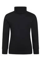 Meribel Kids Cotton Roll Neck Top