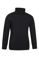 Meribel Kids Cotton Roll Neck Top