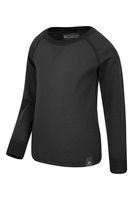 Merino Kids Round Neck Base Layer Top