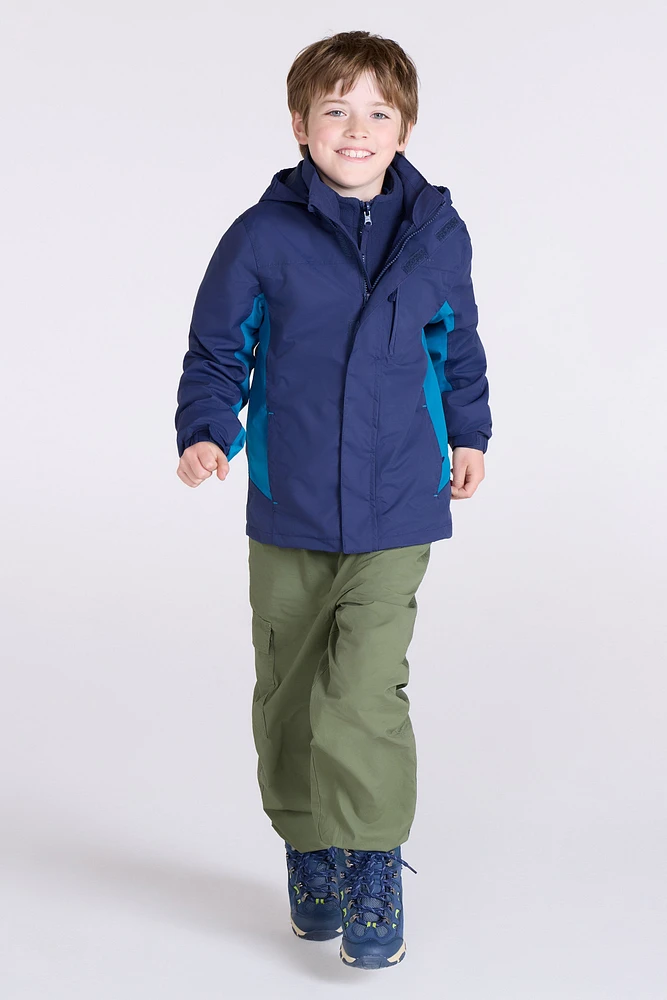 Cannonball 3 1 Kids Waterproof Jacket