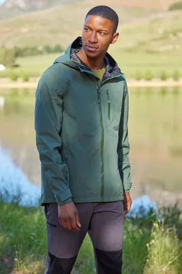 Bachill Mens 3 Layer Waterproof Jacket