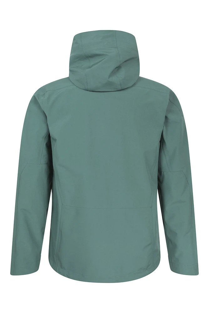 Bachill Mens 3 Layer Waterproof Jacket