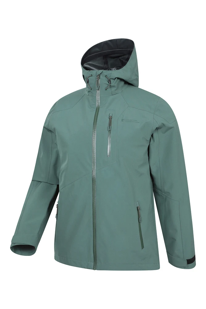 Bachill Mens 3 Layer Waterproof Jacket
