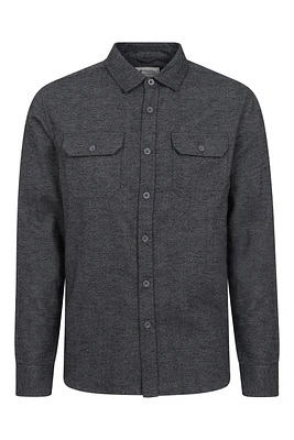 Trace Mens Flannel Long Sleeve Shirt