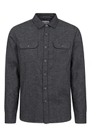 Trace Mens Flannel Long Sleeve Shirt