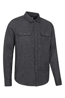 Trace Mens Flannel Long Sleeve Shirt