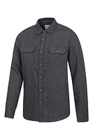 Trace Mens Flannel Long Sleeve Shirt
