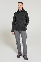 Nevis Womens Fur Lined Hoodie