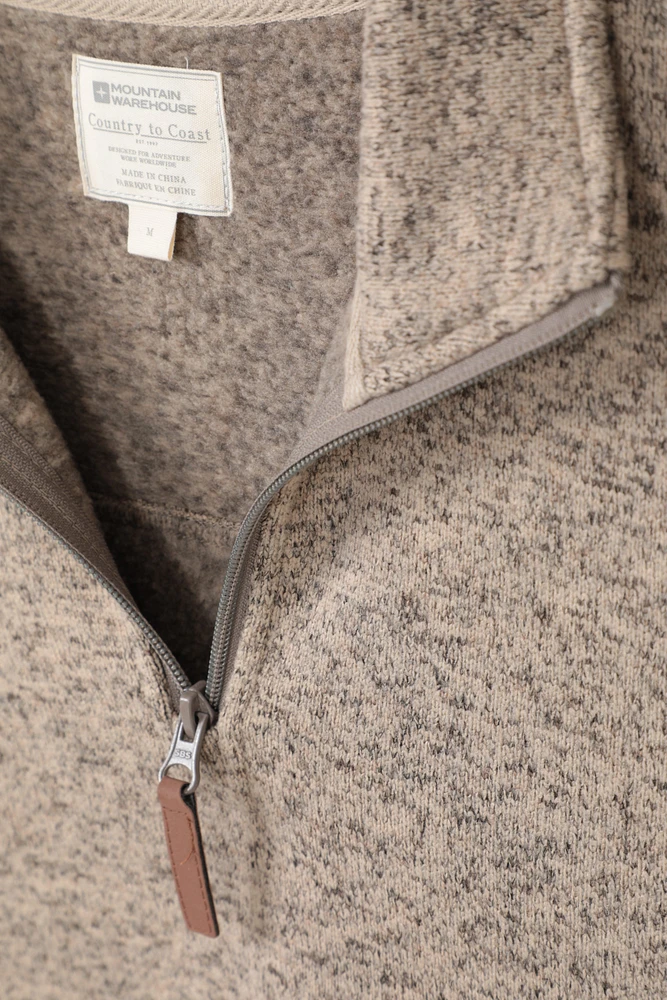 Idris Mens Half-Zip Fleece