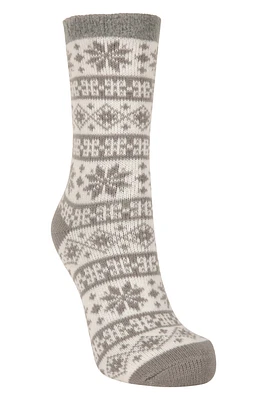 Cosy Griffin Lined Womens Socks