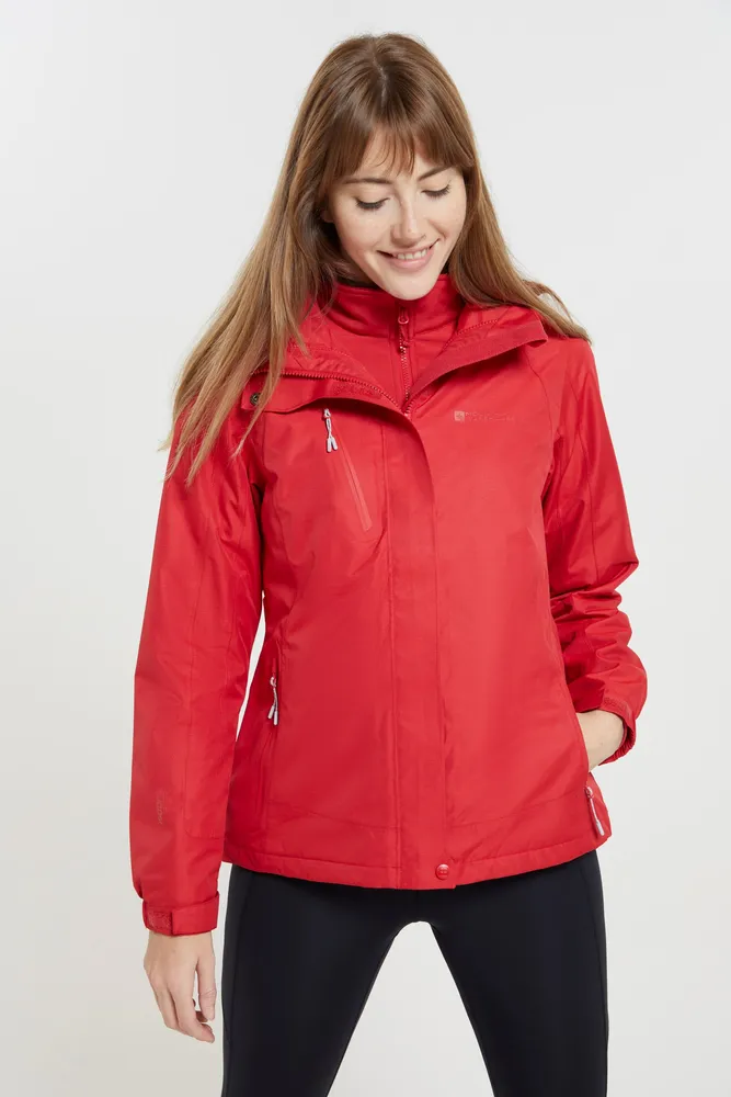Bracken Melange Womens 3 1 Jacket