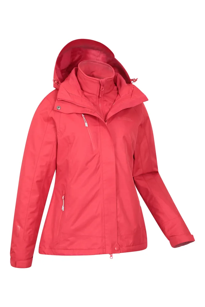 Bracken Melange Womens 3 1 Jacket