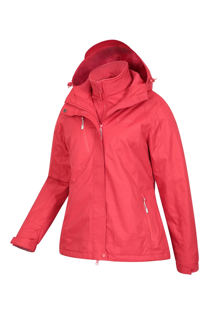 Bracken Melange Womens 3 1 Jacket
