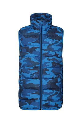 Rocko Kids Printed Insulated Vest