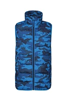 Rocko Kids Printed Insulated Vest
