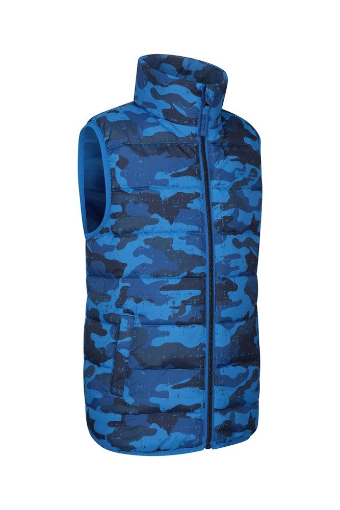 Rocko Kids Printed Insulated Vest