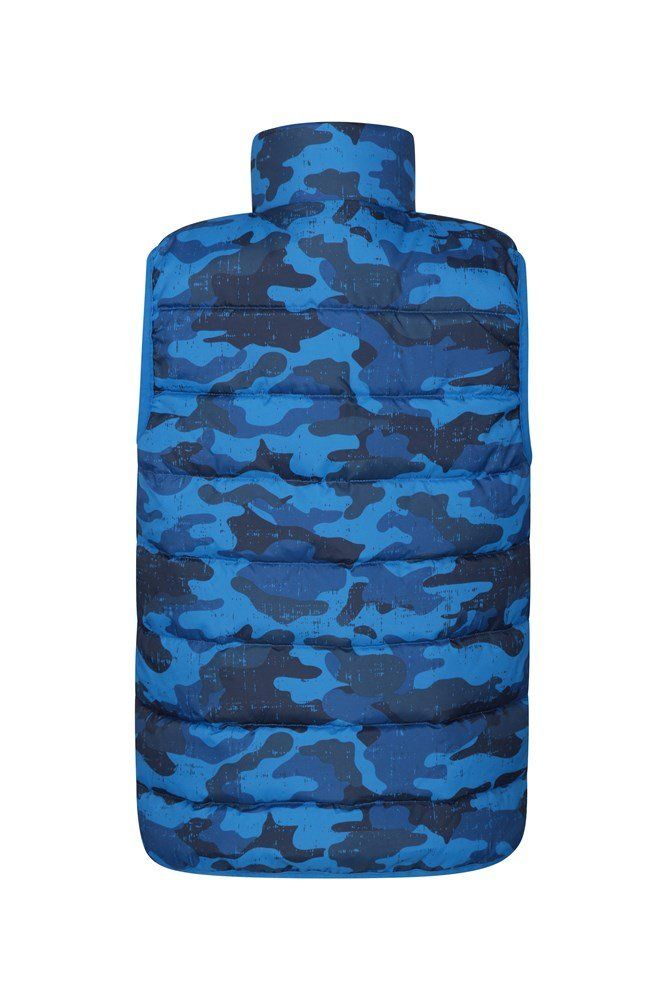 Rocko Kids Printed Insulated Vest