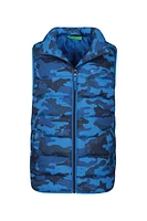 Rocko Kids Printed Insulated Vest