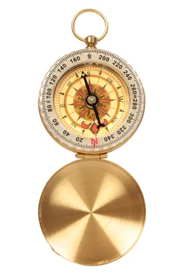 Brass Compass 