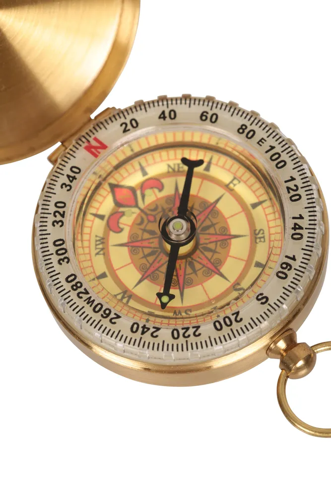 Brass Compass 
