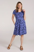 Orchid Patterned Womens UV Dress