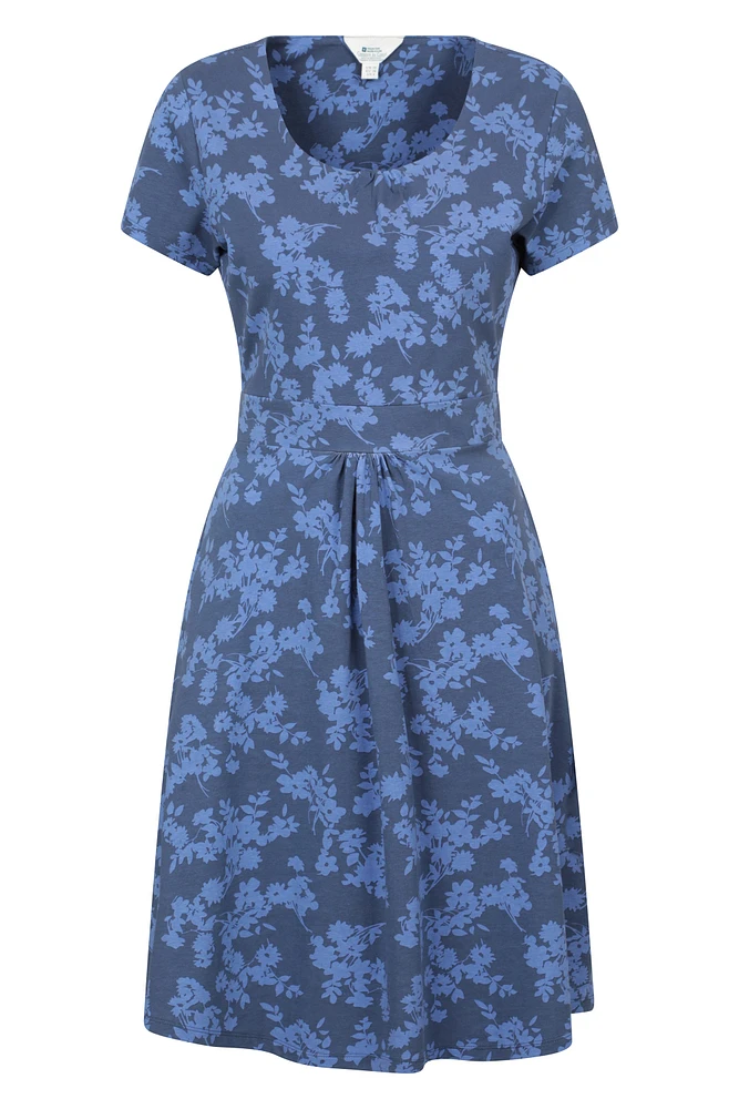 Orchid Patterned Womens UV Dress