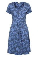 Orchid Patterned Womens UV Dress