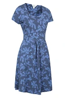 Orchid Patterned Womens UV Dress