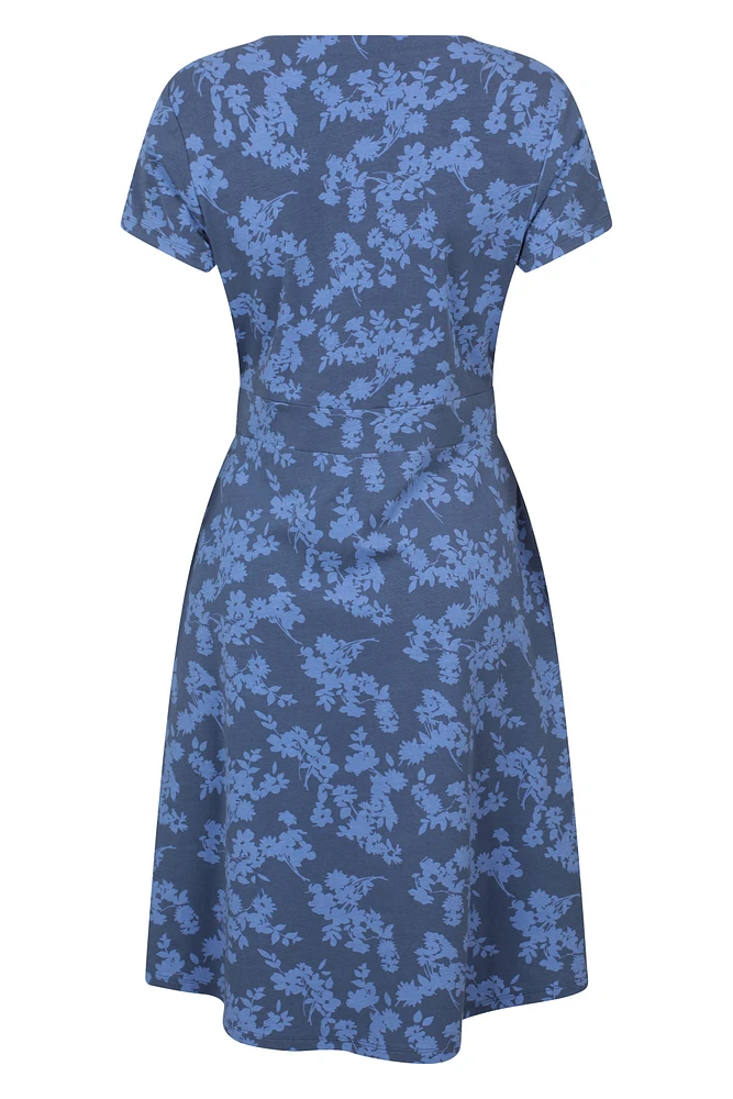 Orchid Patterned Womens UV Dress