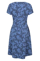 Orchid Patterned Womens UV Dress