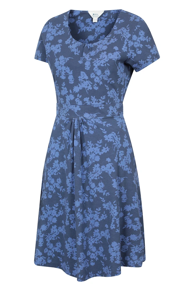 Orchid Patterned Womens UV Dress