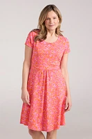 Orchid Patterned Womens UV Dress