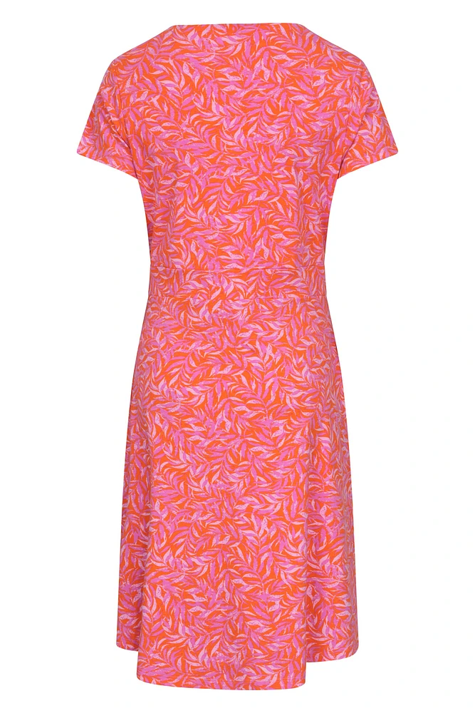 Orchid Patterned Womens UV Dress