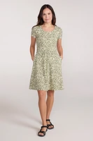 Orchid Patterned Womens UV Dress