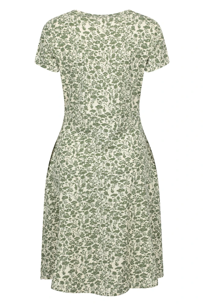 Orchid Patterned Womens UV Dress