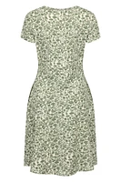 Orchid Patterned Womens UV Dress