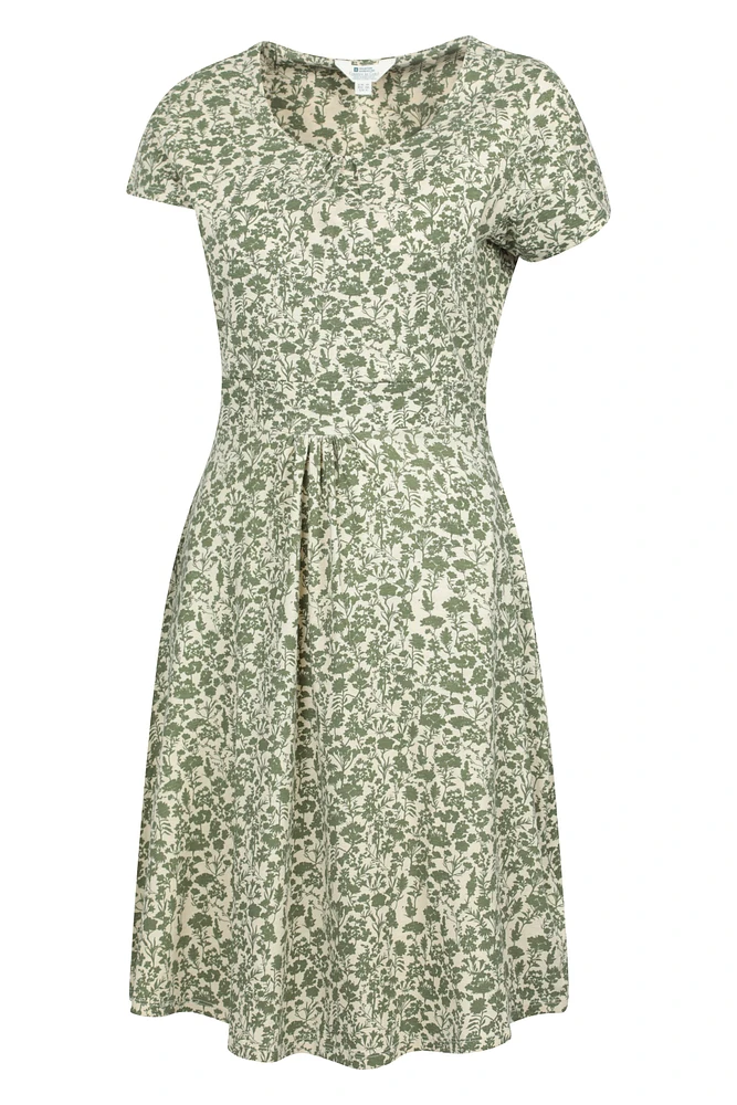 Orchid Patterned Womens UV Dress